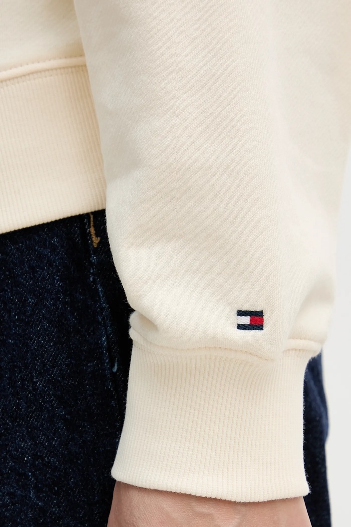 Mikina Tommy Hilfiger WW0WW49470 béžová