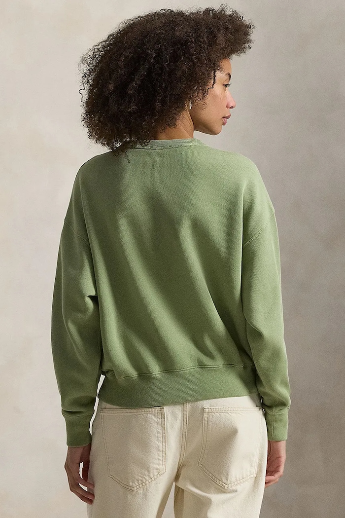Polo Ralph Lauren кофта оверсайз жіноча 211A98189 зелений SS26