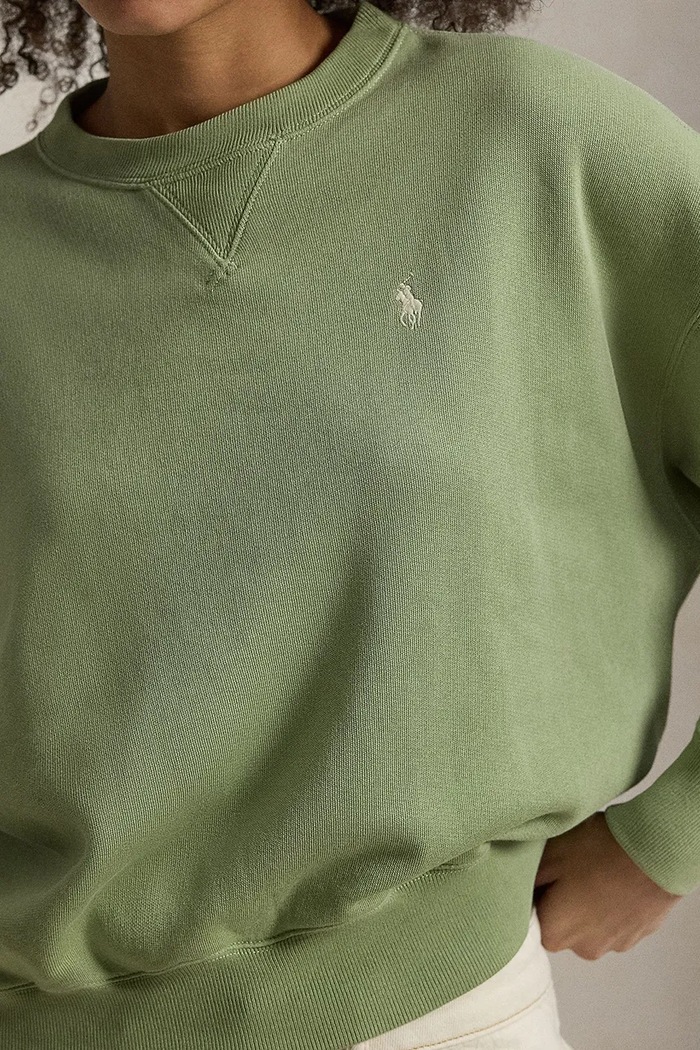 Polo Ralph Lauren кофта оверсайз жіноча зелений 211A98189