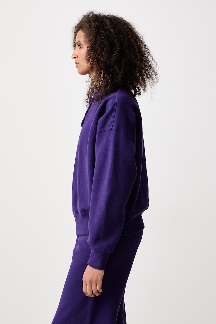 Mikina dámska s bavlnou Polo Ralph Lauren 211B18685 fialová