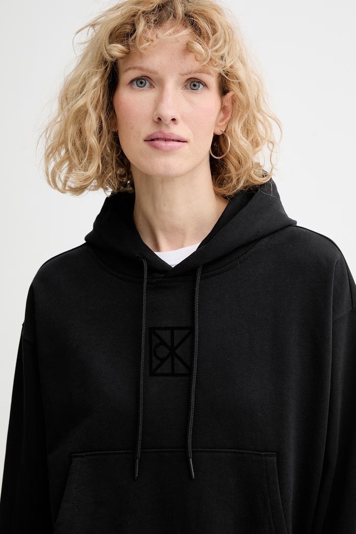 Dukserica Calvin Klein crna LV047E240G