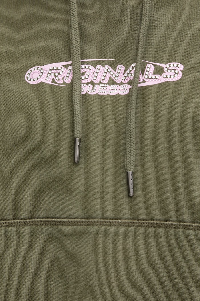 Guess Originals felpa in cotone W6RQ27.K68I4 verde