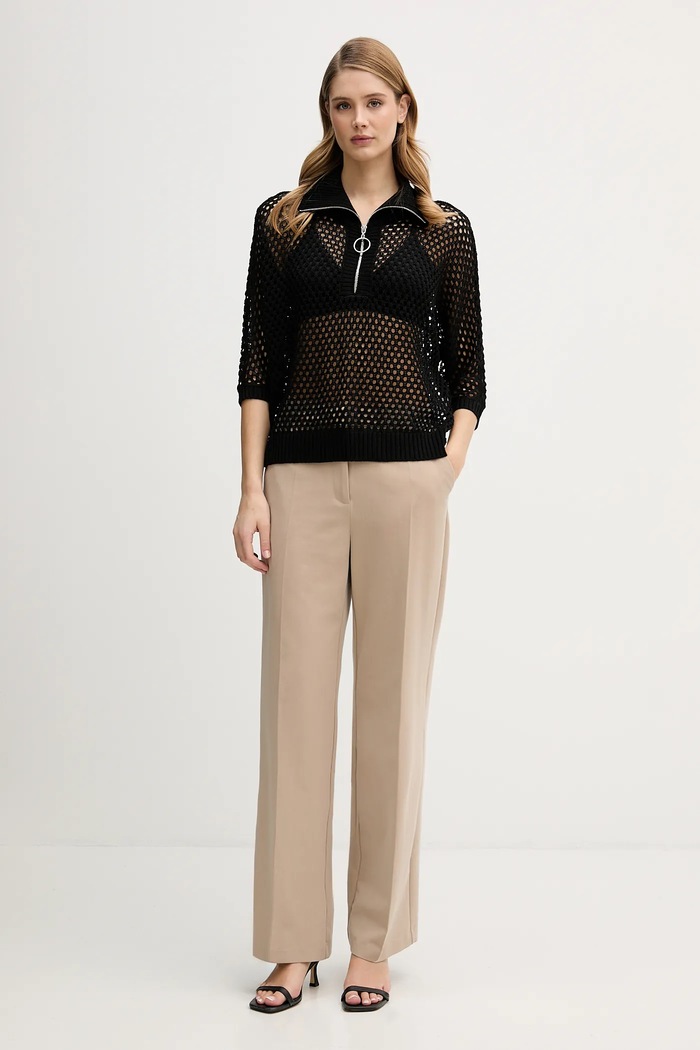 Joseph Ribkoff sweter 261634 czarny SS26