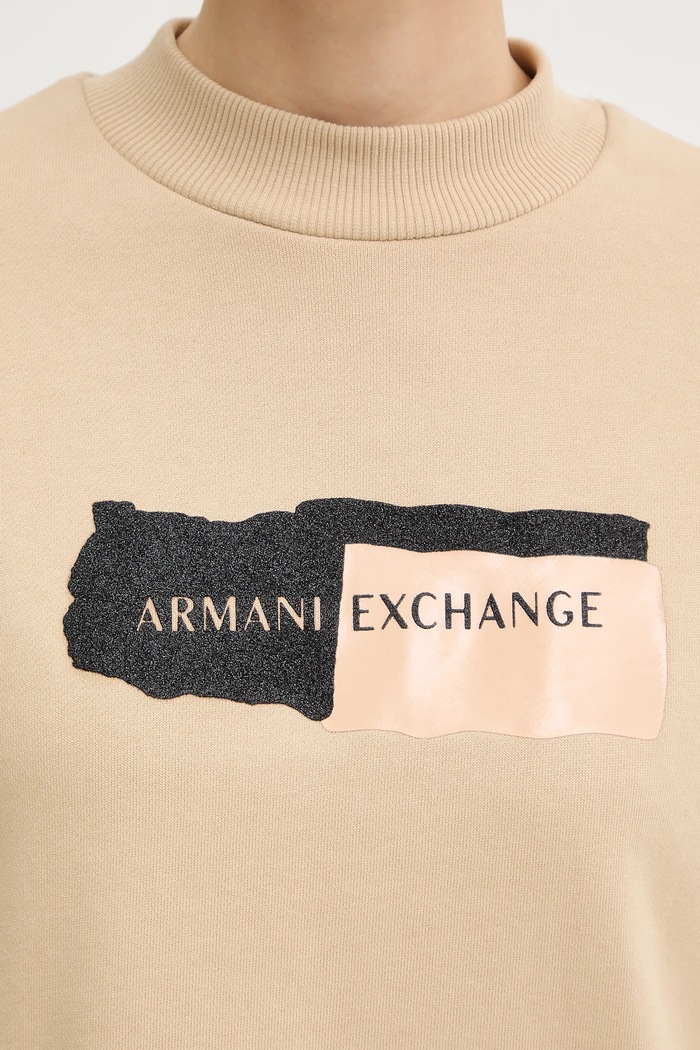 Mikina Armani Exchange XW001799.AF24312 béžová