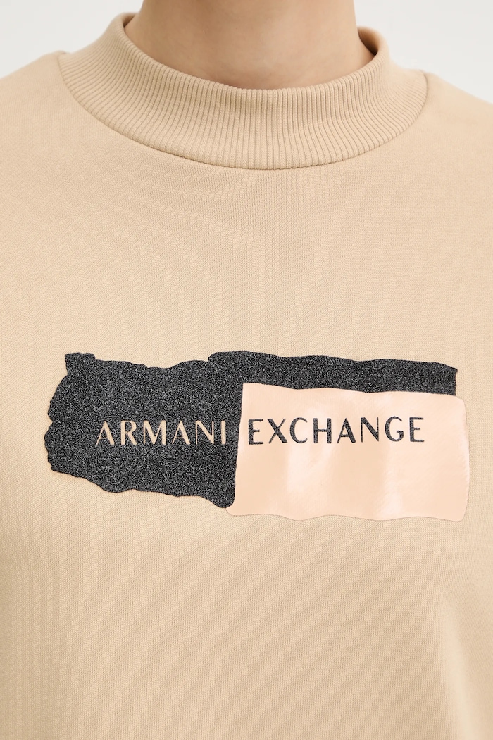 Mikina Armani Exchange XW001799.AF24312 béžová