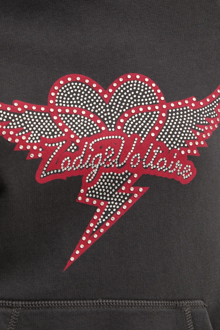 ZADIG&VOLTAIRE bluza bawełniana JWSS01688 szary