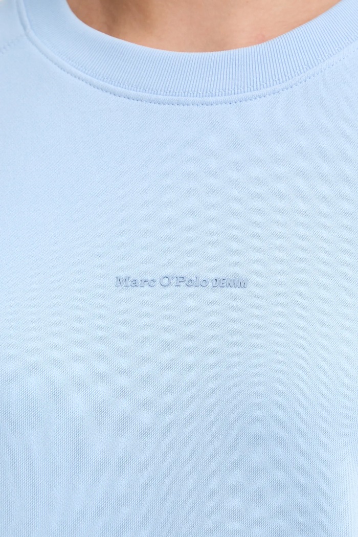 Bombažen pulover Marc O'Polo 5000009291 modra