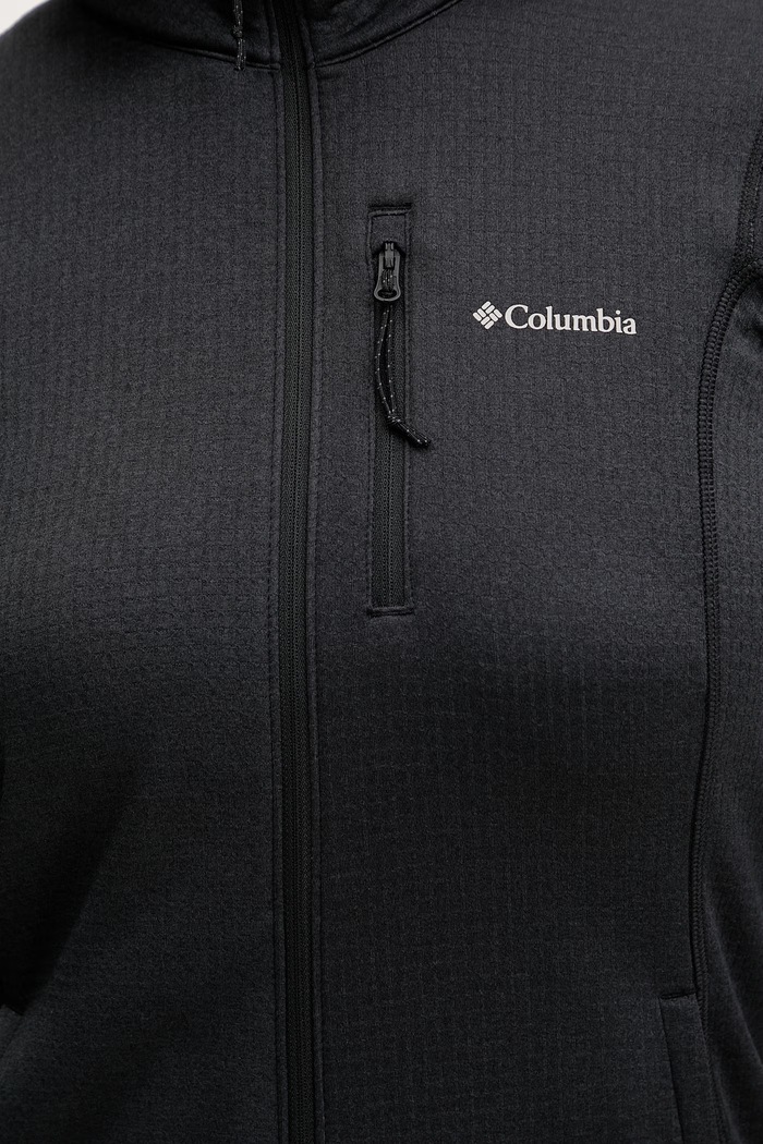 Outdoorová mikina Columbia Essential Hike 2136233 čierna