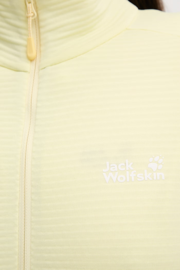 Jack Wolfskin pulover ženski Litestride A65841 rumena