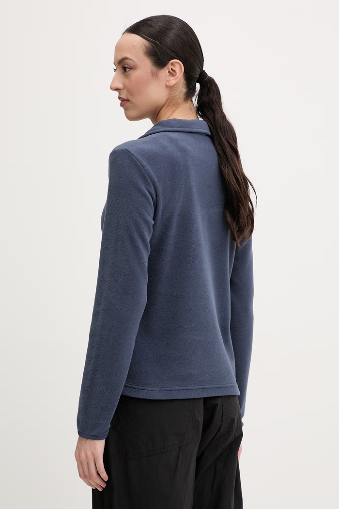 Oblečenie Jack Wolfskin dámska flísová mikina Taunus 100 A65801 tmavomodrá