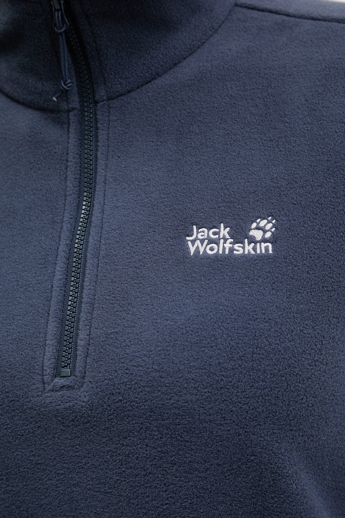 Jack Wolfskin dámska flísová mikina Taunus 100 A65801 tmavomodrá