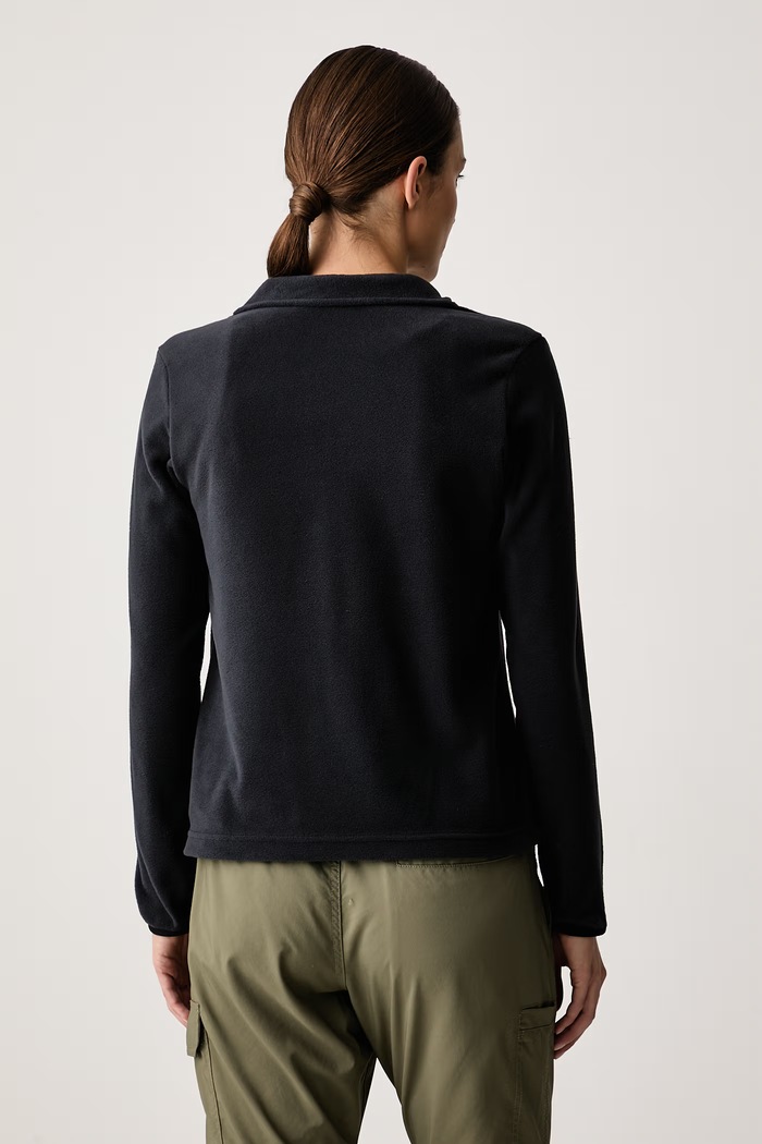 Odzież Jack Wolfskin Bluza damska polarowa Taunus 100 A65801 czarny