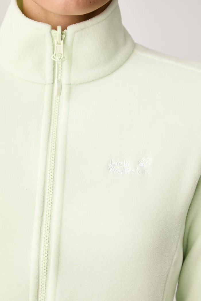 Bluza termoaktywna damska Taunus 100 Jack Wolfskin zielony A65796