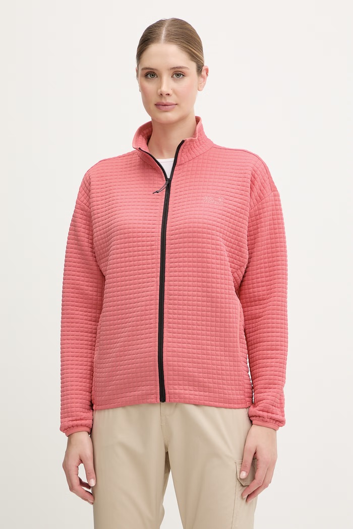 Jack Wolfskin Ισοθερμική Μπλούζα Γυναικεία Mogari ροζ A63851