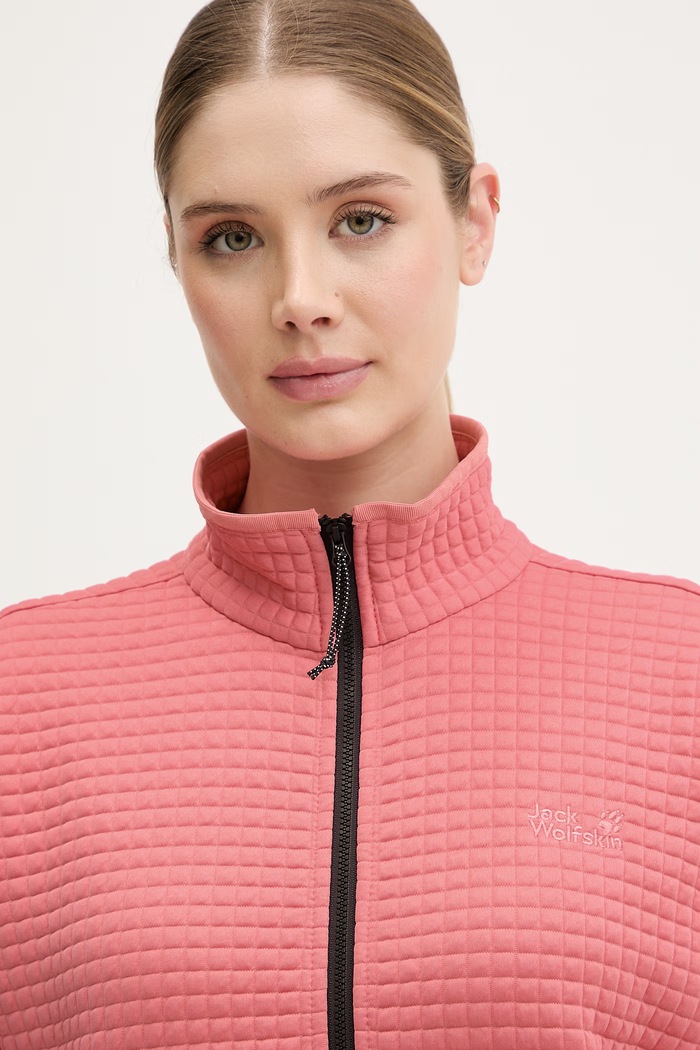Jack Wolfskin Ισοθερμική Μπλούζα Γυναικεία Mogari ροζ A63851