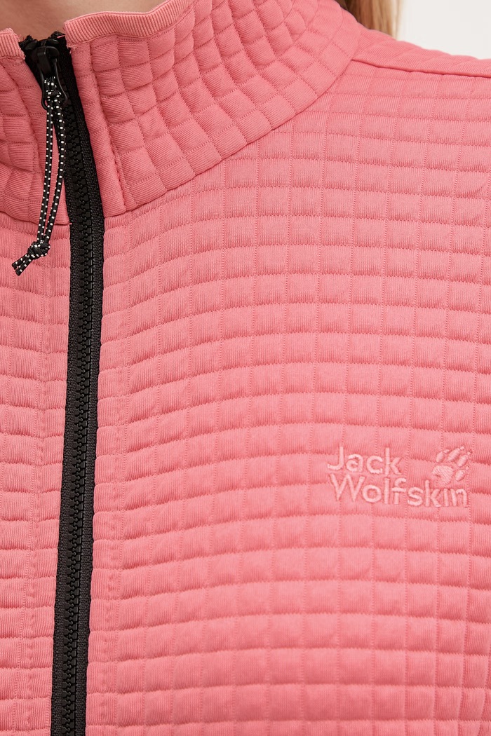 Jack Wolfskin Ισοθερμική Μπλούζα Γυναικεία Mogari A63851 ροζ