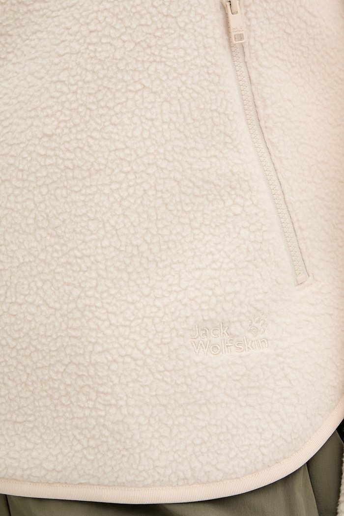 Jack Wolfskin bluză sport pentru femei, din polar Lite Curl A65750 bej