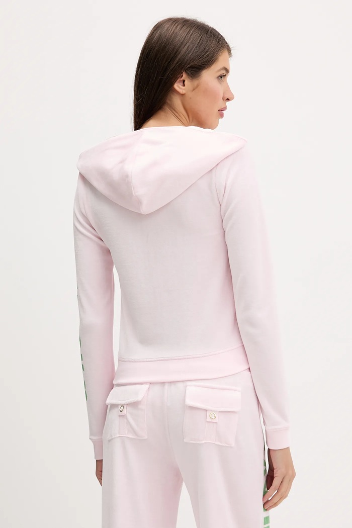 Одежда Кофта из велюра Juicy Couture Angel JCNAS126455 розовый