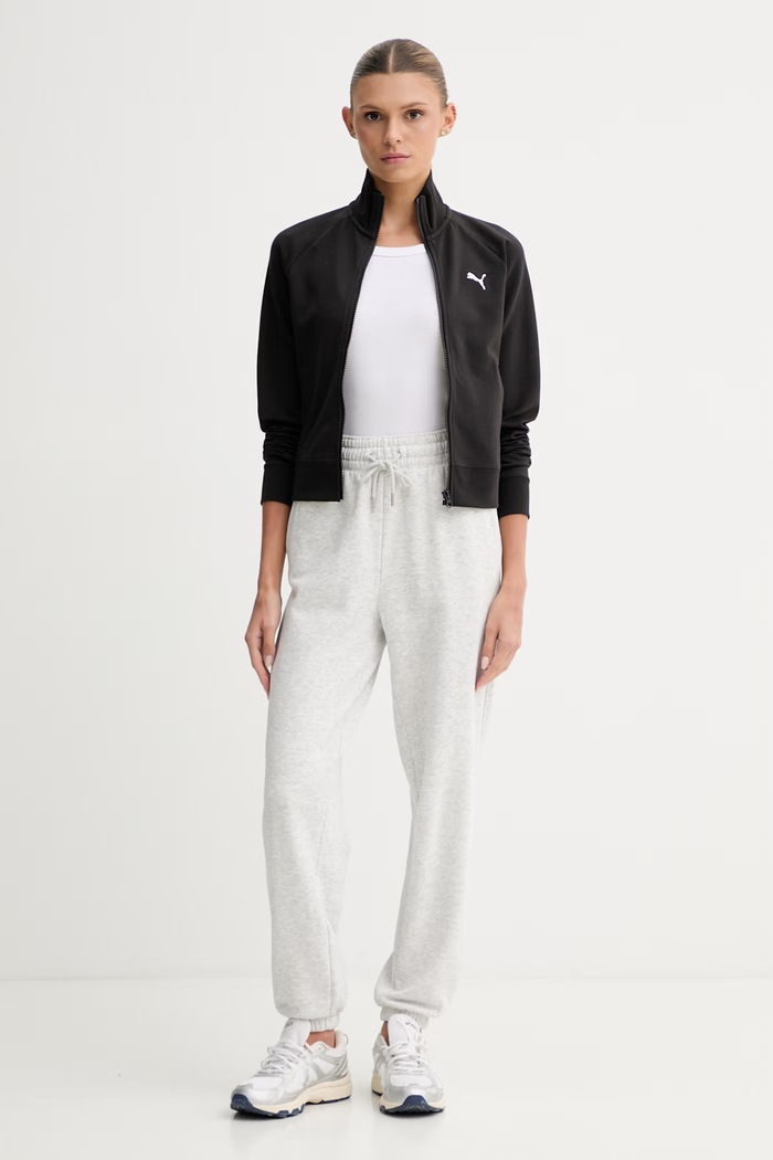 Puma Μπλούζα με κουμπιά Γυναικεία Essentials Slim 634323 μαύρο SS26