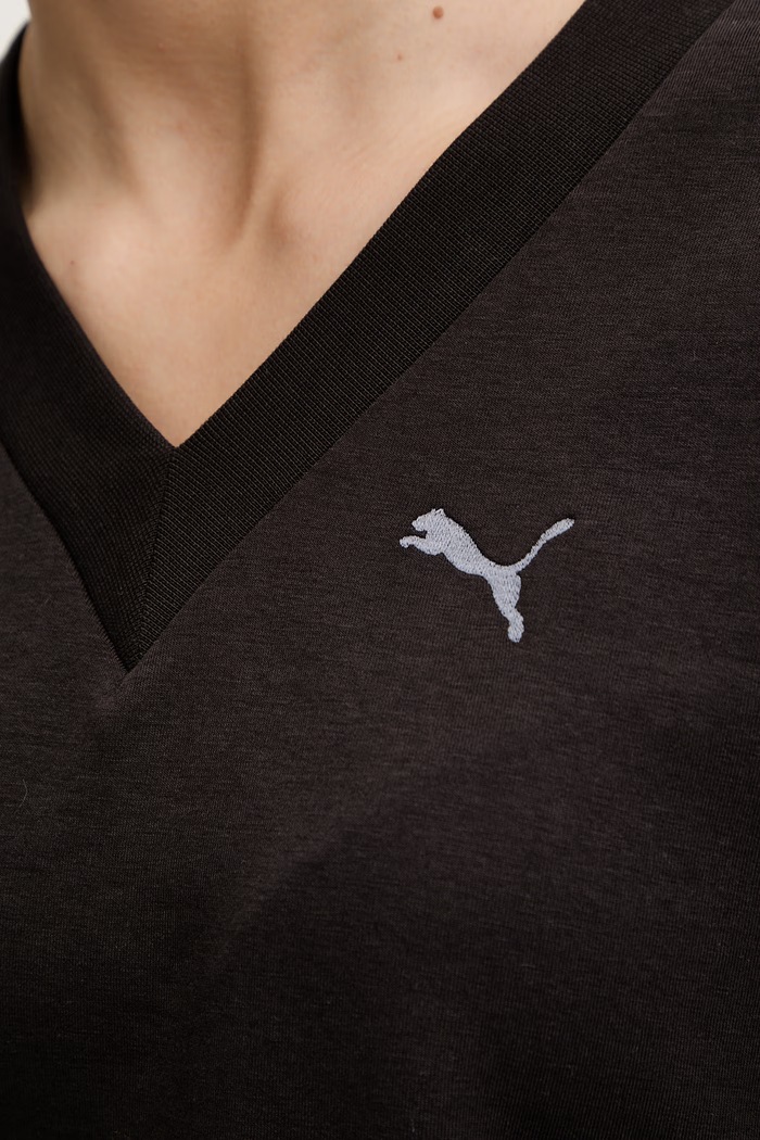 Puma dámska mikina s bavlnou Essentials Elevated 691816 čierna