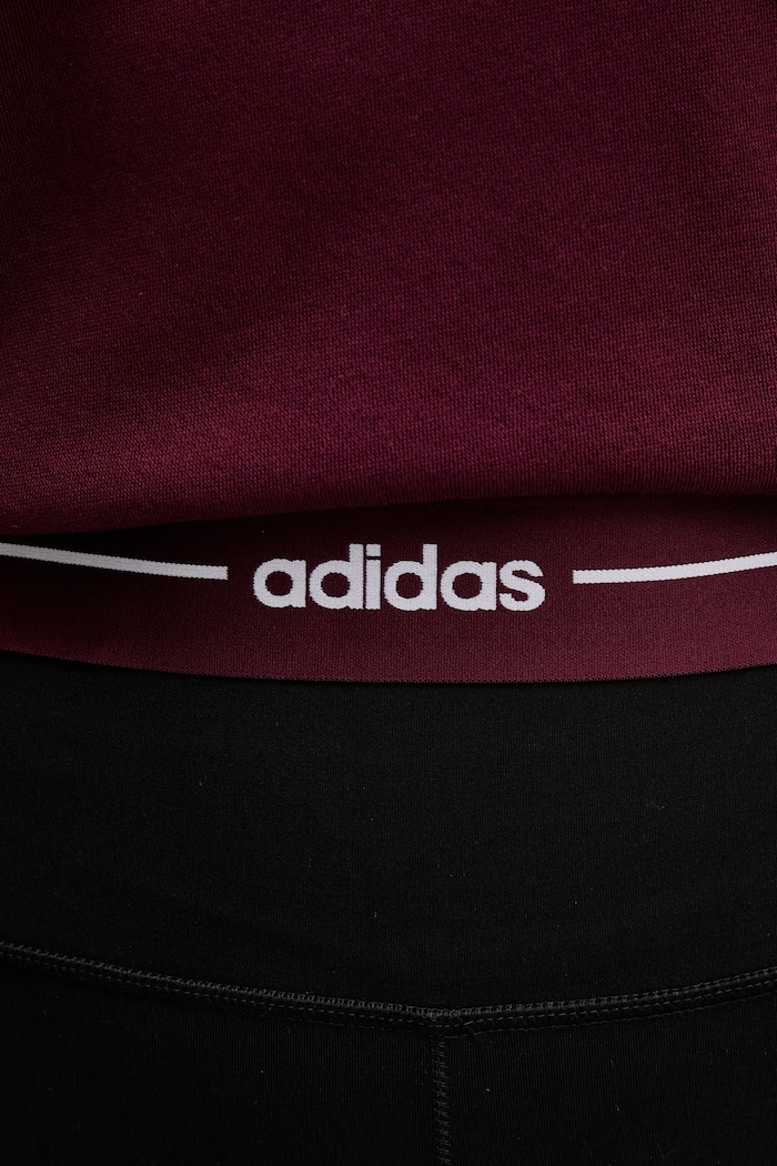 adidas Performance kapucnis melegítőfelső női KC7665 burgundia