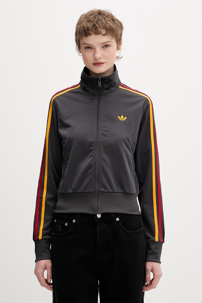 adidas Originals mikina na zips dámska sivá KC6564