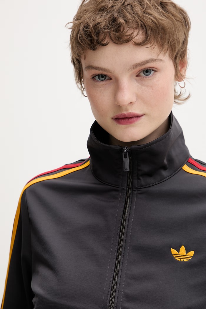 adidas Originals mikina na zips dámska sivá KC6564