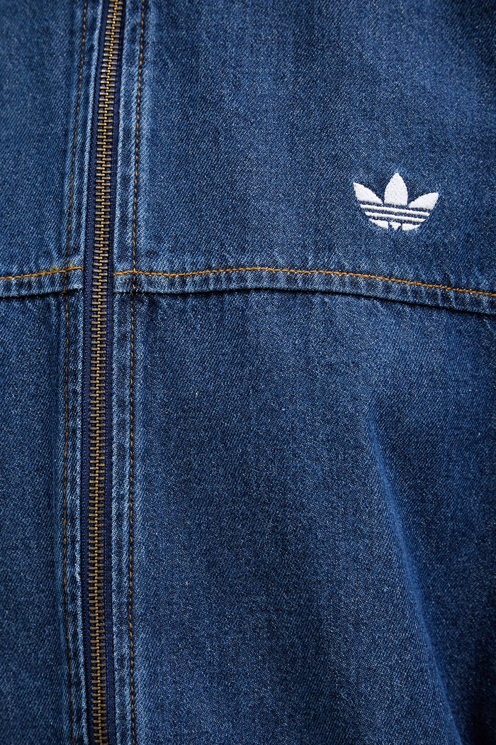 adidas Originals bunda dámska rifľová Firebird KD2920 modrá