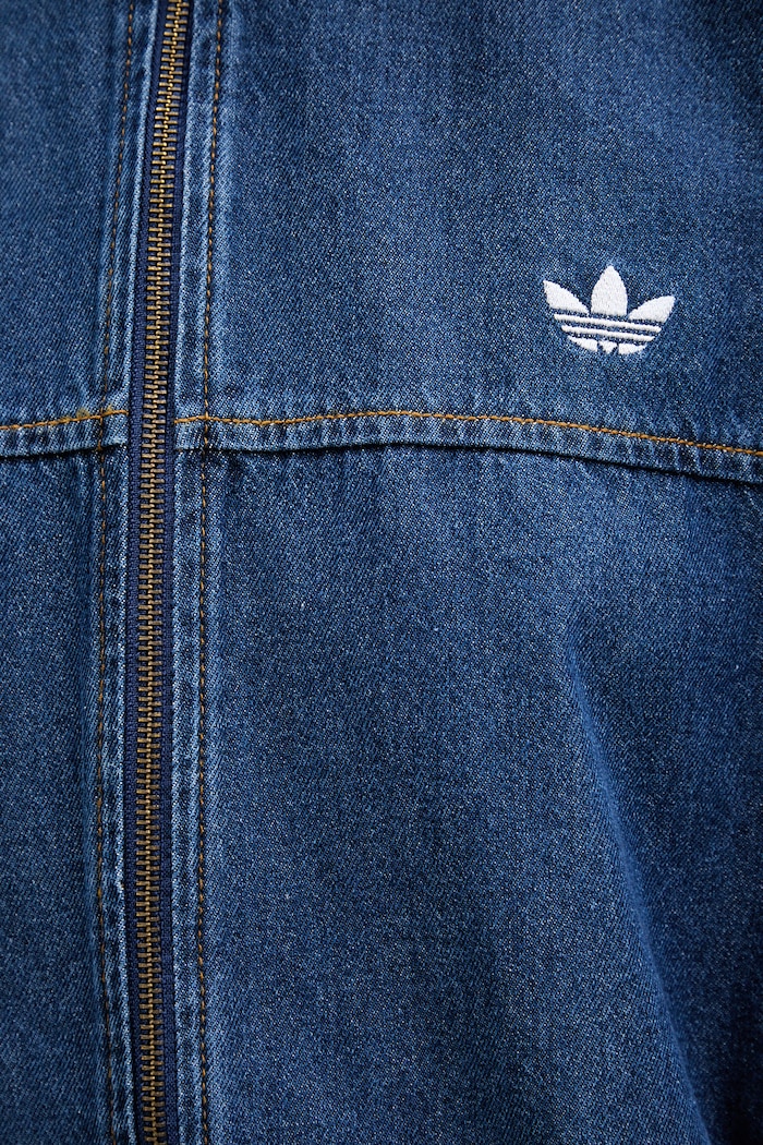 adidas Originals bunda dámska rifľová Firebird KD2920 modrá