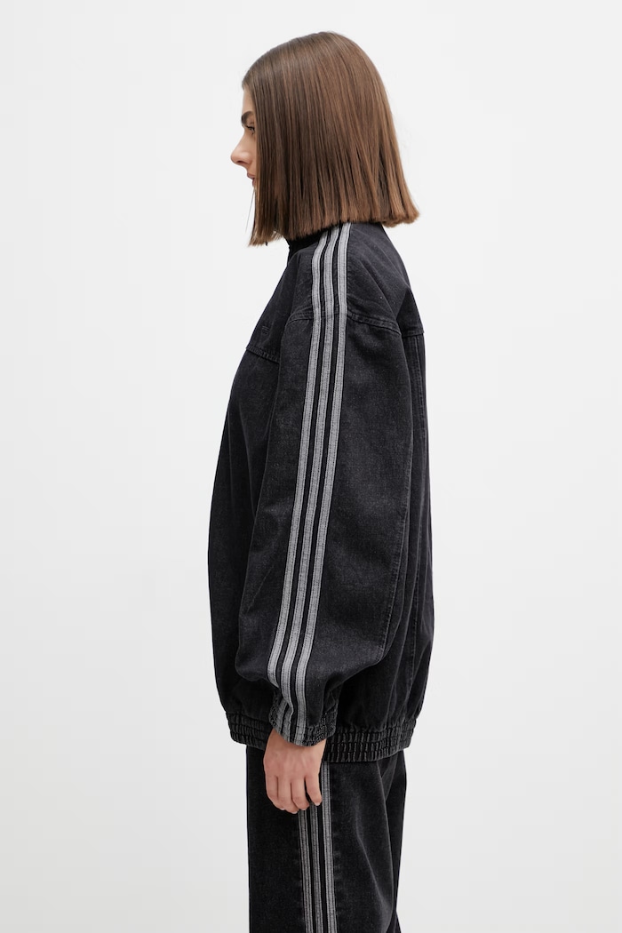 adidas Originals Firebird дънково яке дамско от деним KD2926 черен SS26