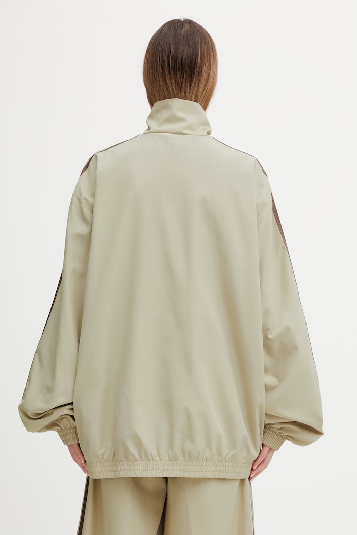 Clothing adidas Originals Women's zip-up sweatshirt KD6297 beige