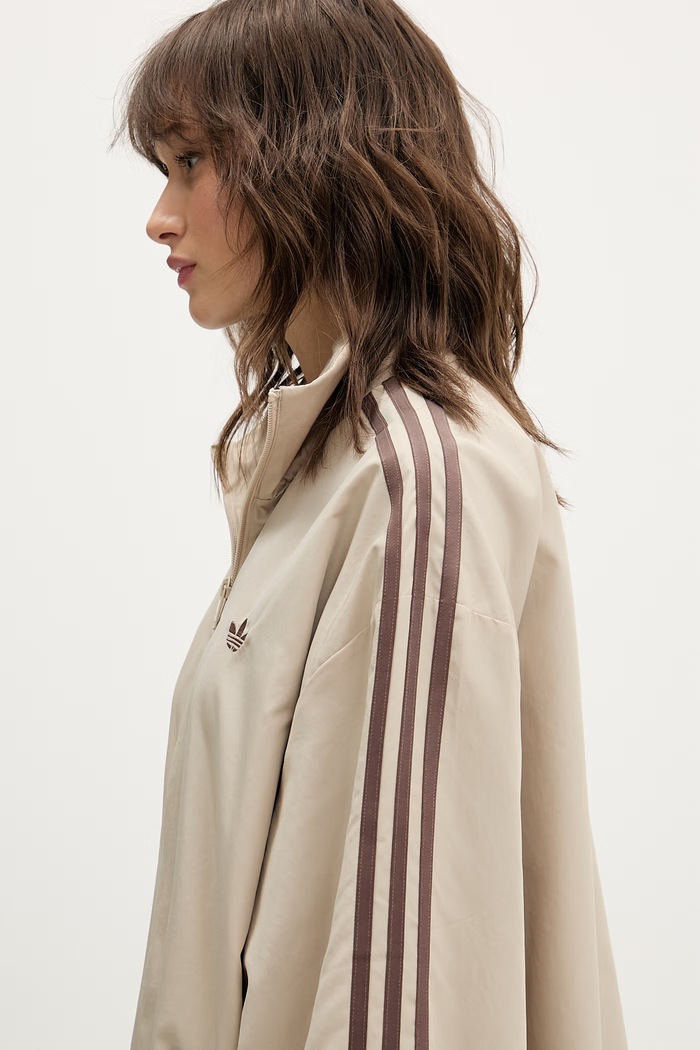 adidas Originals mikina na zips dámska béžová KD6297