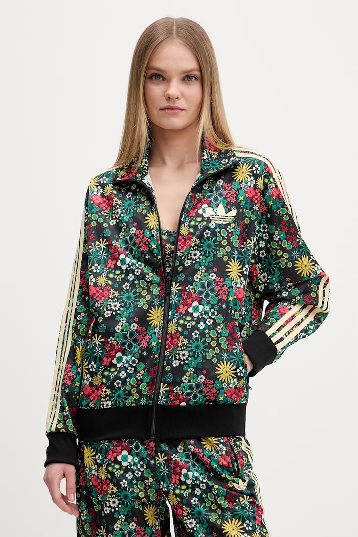adidas Originals bluza Firebird adidas x Liberty pozostałe czarny KD7975