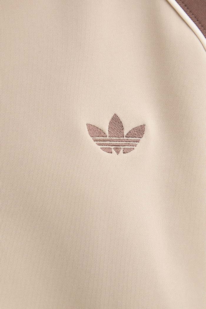 adidas Originals mikina na zips dámska s bavlnou KD8825 béžová