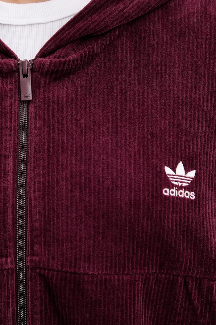 Mikina adidas Originals KE1119 burgundské
