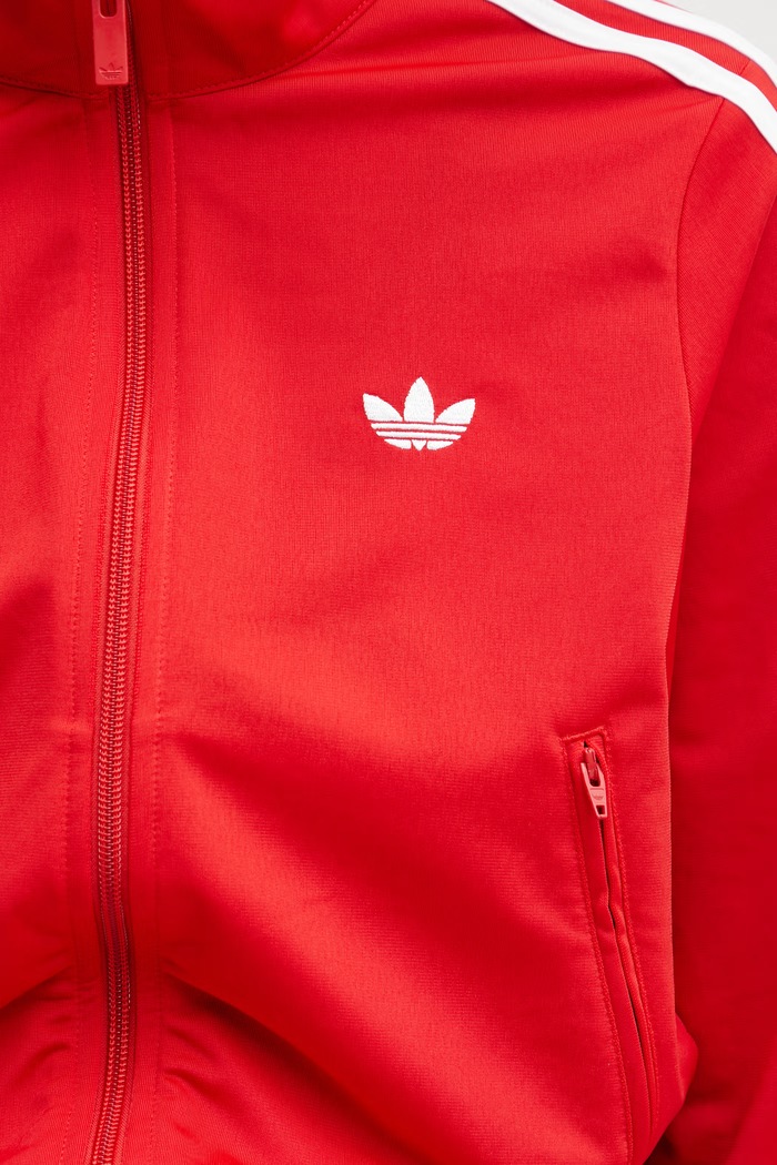 adidas Originals bluza rozpinana damska czerwony KQ6529