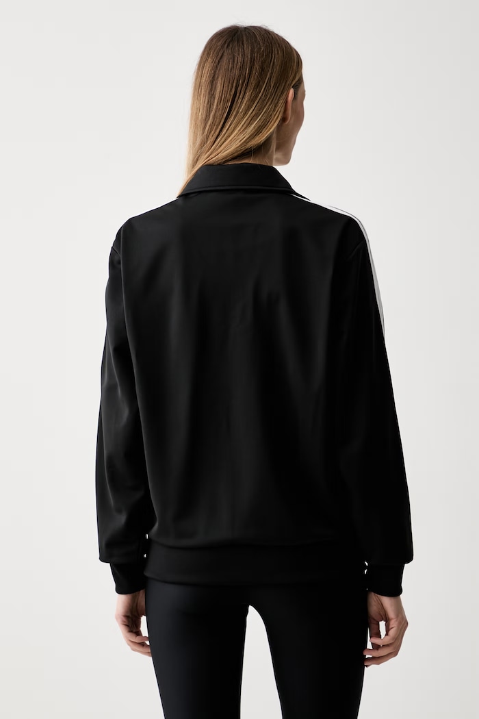 Îmbrăcăminte adidas Originals hanorac cu fermoar pentru femei KR9318 negru