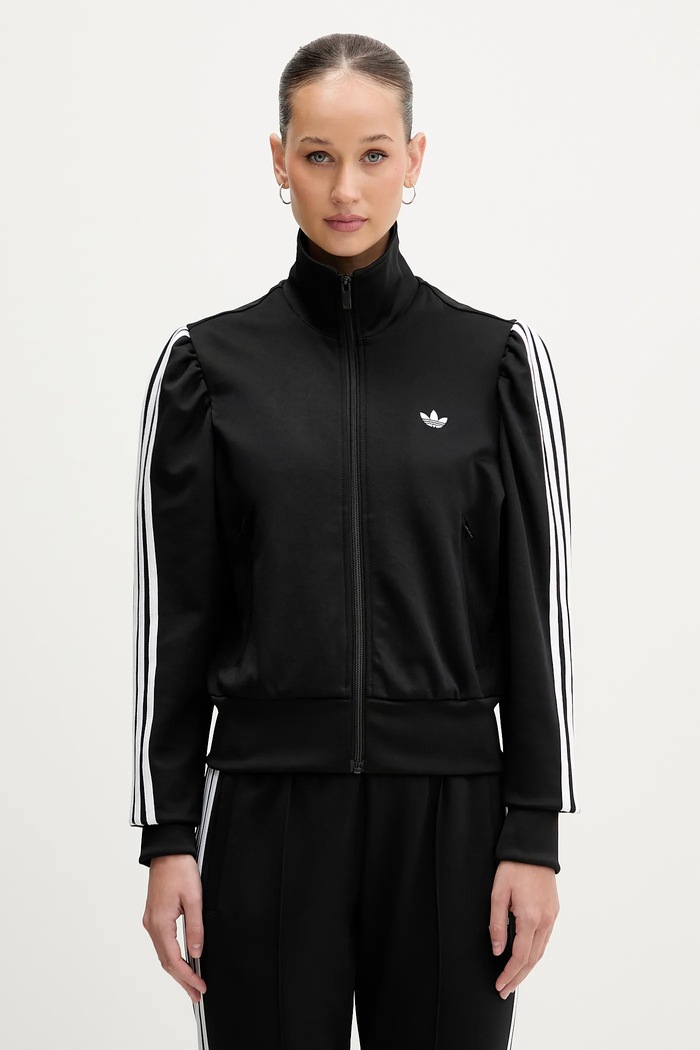 adidas Originals bluza rozpinana damska aplikacja czarny KS1362
