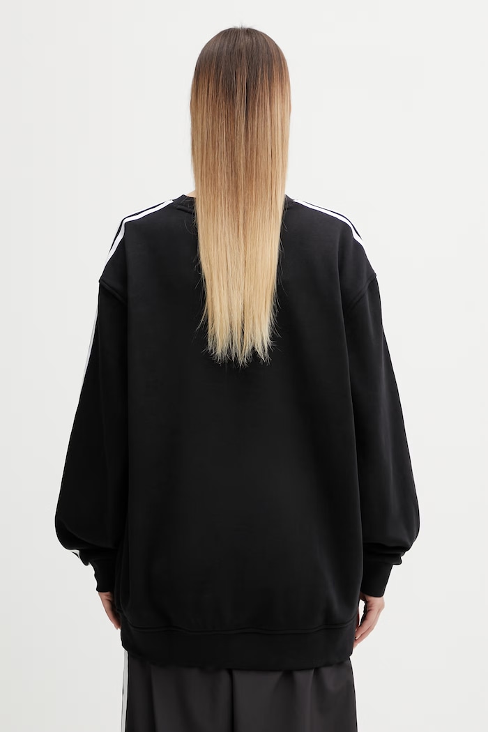 Дрехи adidas Originals суичър от памук дамски KS6470. черен