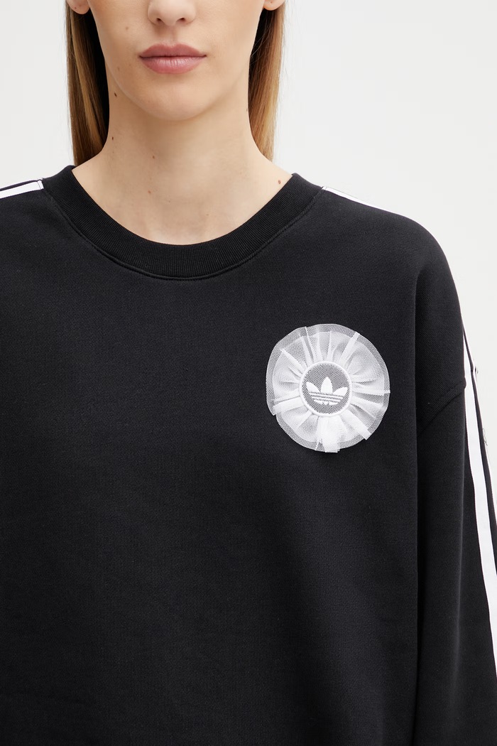 adidas Originals суичър от памук дамски черен KS6470.