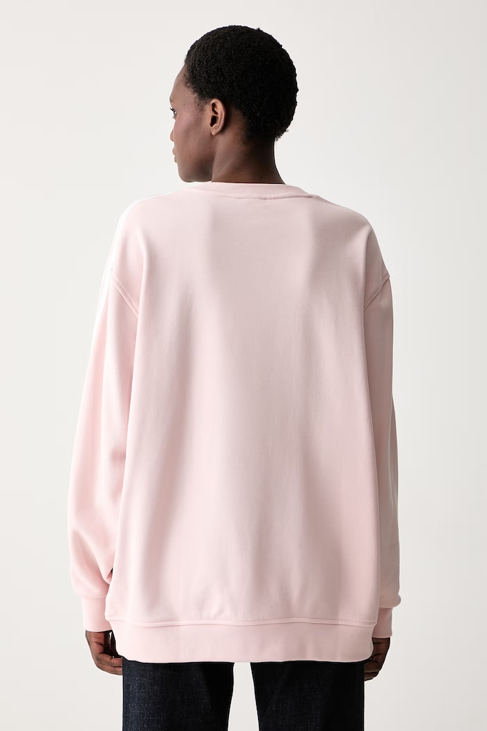 Îmbrăcăminte adidas Originals hanorac pentru femei, din bumbac KS6471 roz