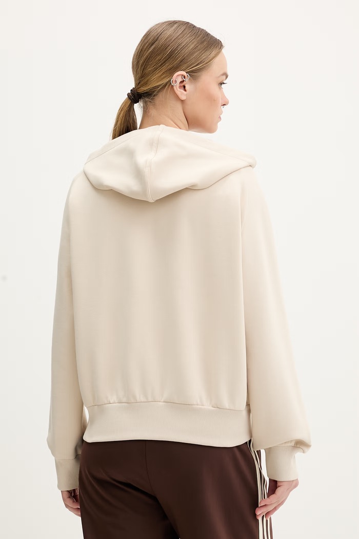 Oblečenie Mikina adidas KT0443 béžová