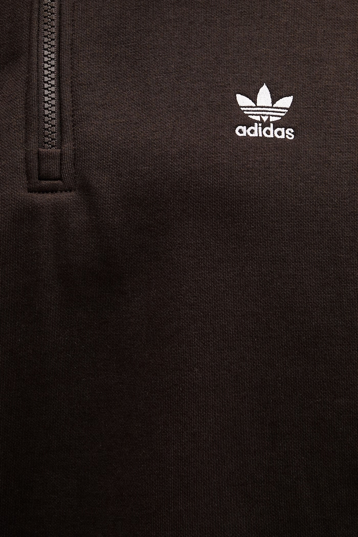 adidas Originals μπλούζα γυναικεία με βαμβάκι KT0795 καφέ