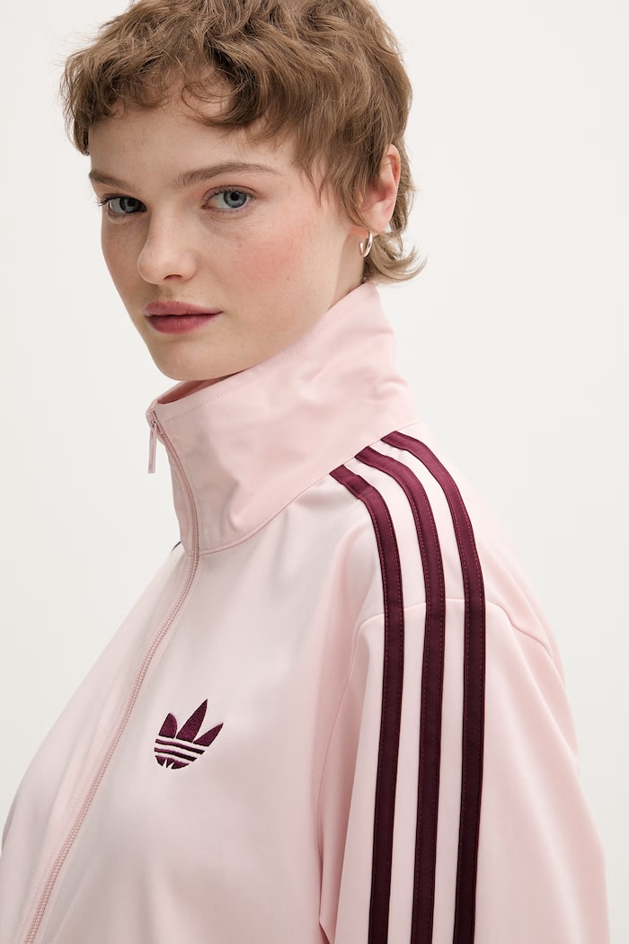 adidas Originals mikina na zips dámska ružová KT4606