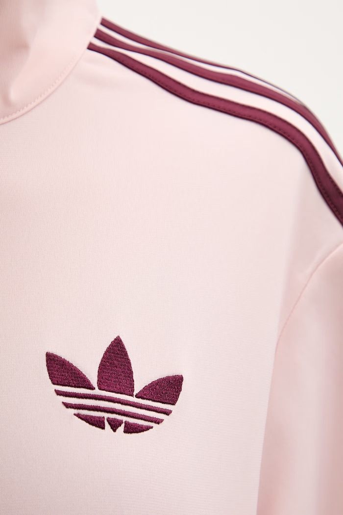 adidas Originals mikina na zips dámska KT4606 ružová