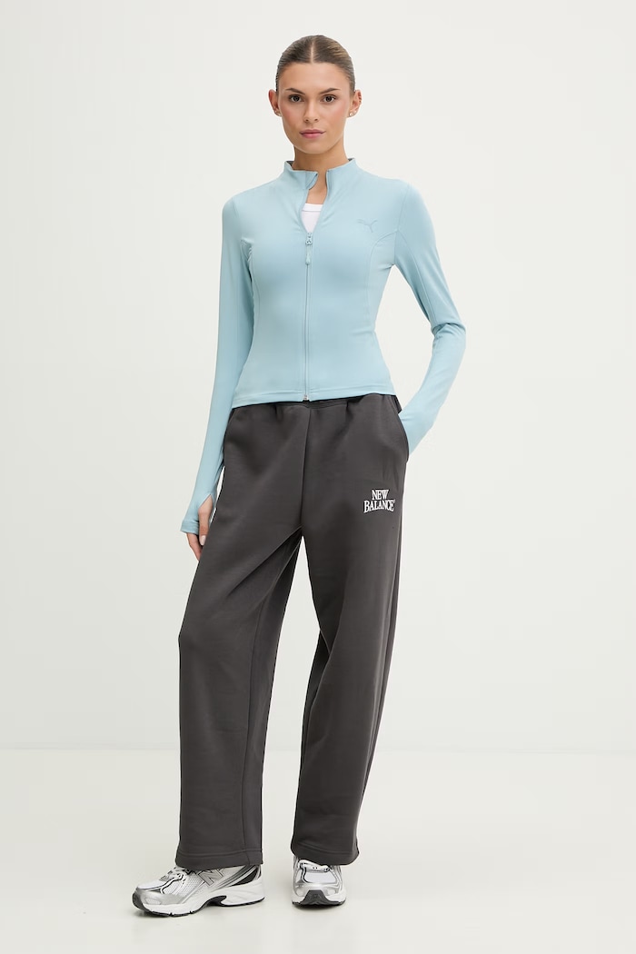 Puma dámska mikina na zips PUMATECH SENSE 634573 modrá SS26