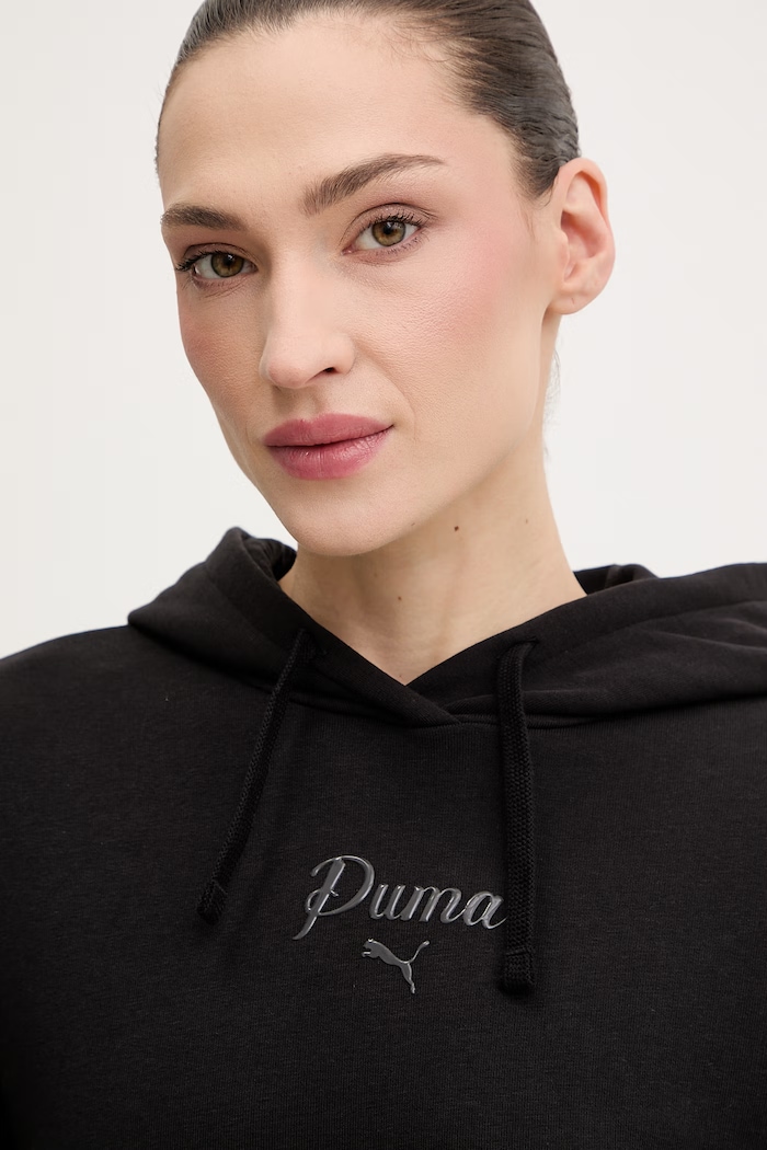 Mikina Puma Essentials Script čierna 691761