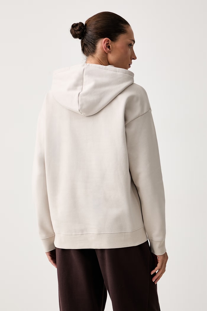 Odzież Puma bluza z kapturem damska z bawełną Essentials Relaxed 692917 beżowy