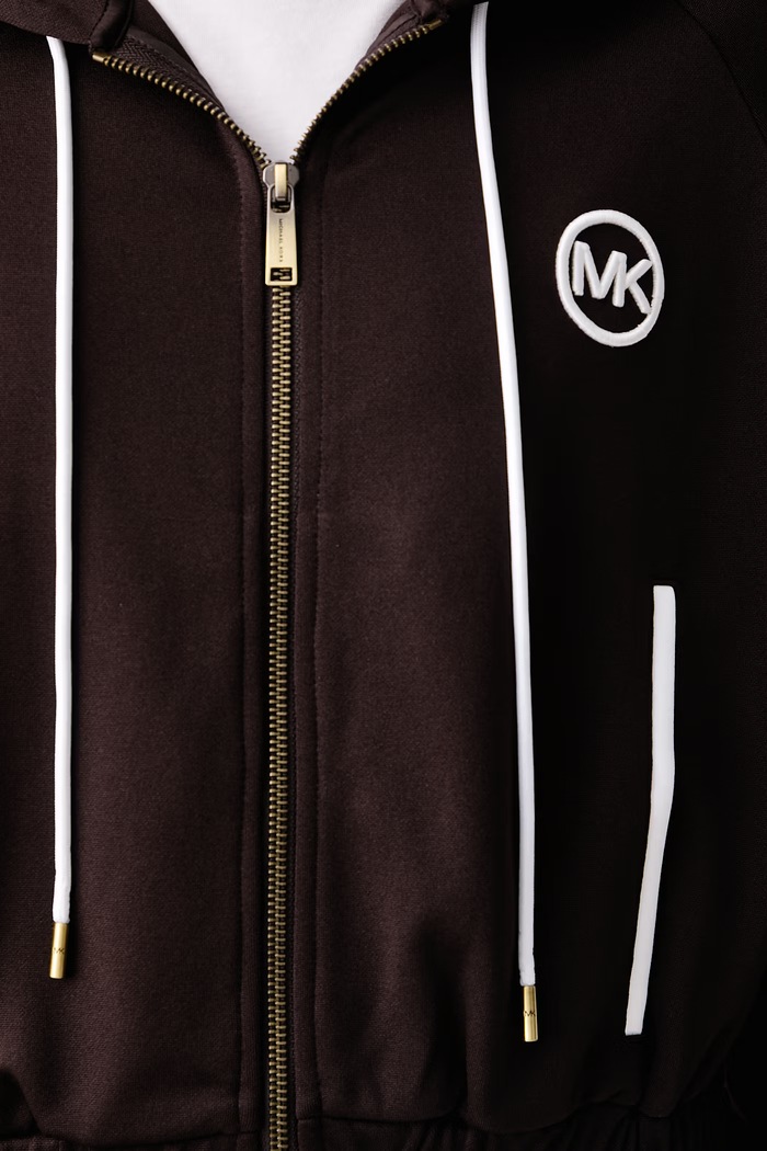 Bluza rozpinana damska MICHAEL Michael Kors brązowy MR651X2K8N