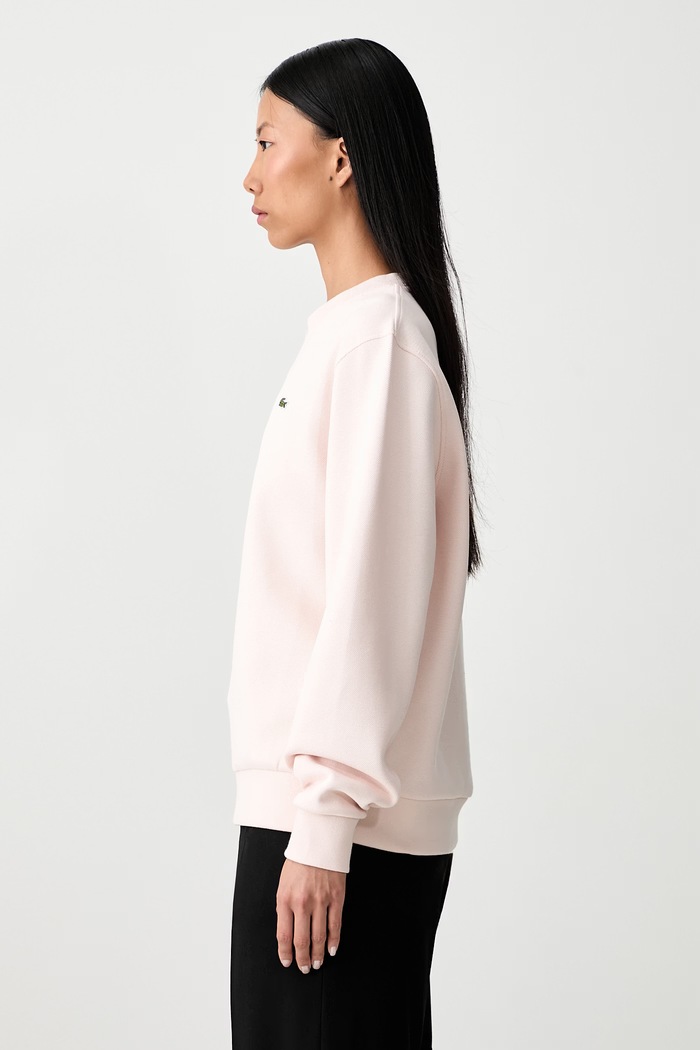 Lacoste mikina dámská s bavlnou růžová SF5245